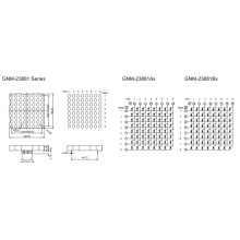 2,3 pulgadas, 5,0 mm DOT (GNM-23881Ax-Bx)